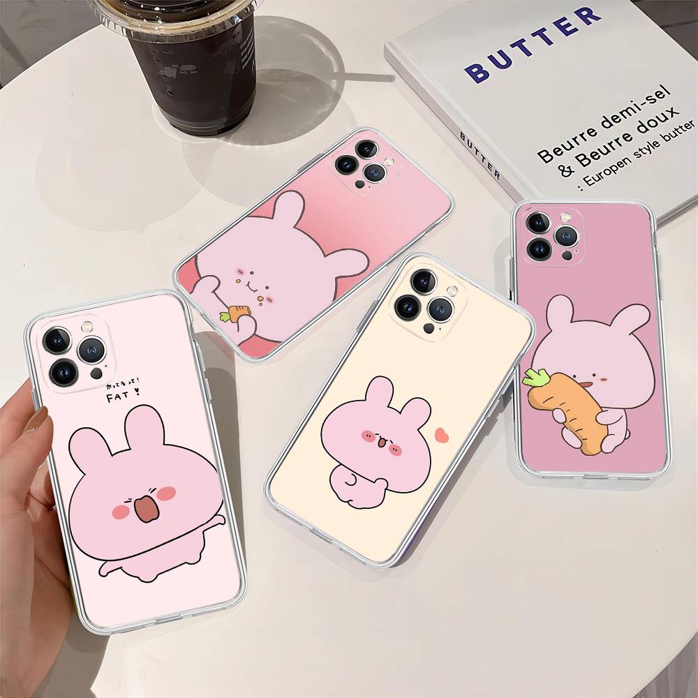 Cartoon A-Asamimichan Phone Case For iPhone 17 16 14 11 12 13 15 Pro Max 14 Plus 17 Air Cover