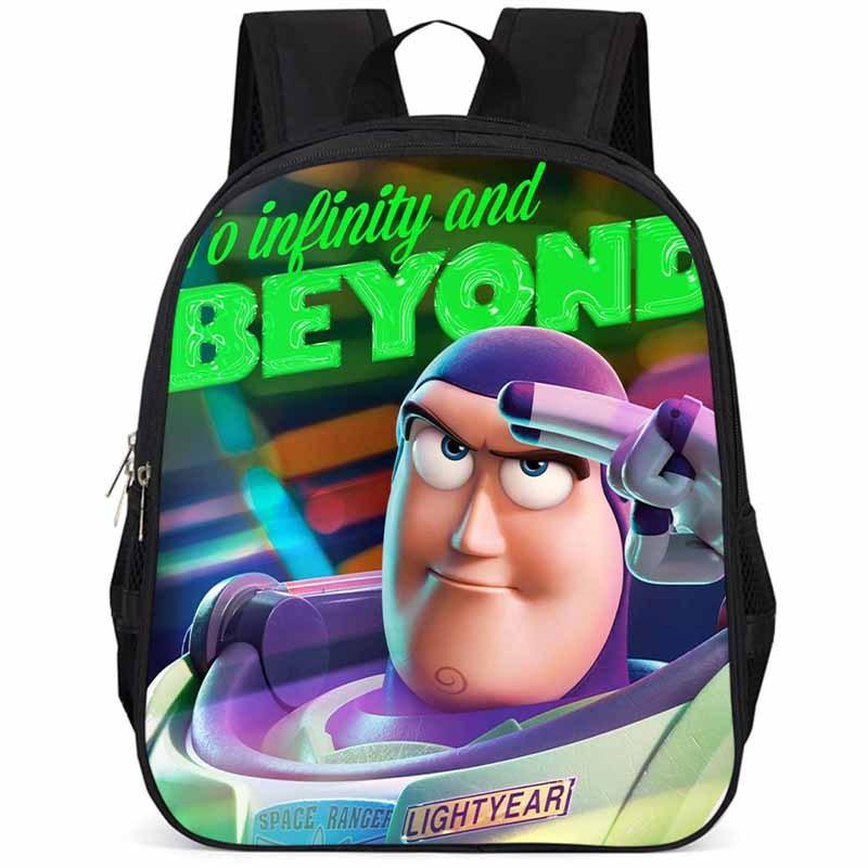 Buzz Lightyear 15-inch Large Capacity Backpack Lightweight Durable Oxford School Bag