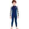 Popular Boys' Long-Sleeve Quick-Dry Sun Protection Swimsuit for Snorkeling