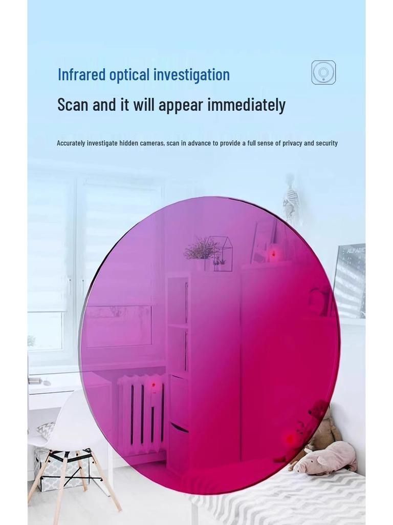 Smart Infrared Camera Detector for Anti-Spying and Anti-Peeping In Hotels