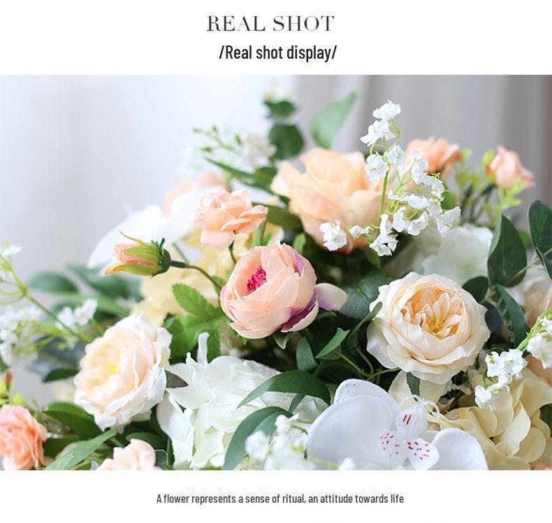 Artificial Silk Floral Centerpieces & Aisle Markers for Weddings, Events, and Displays