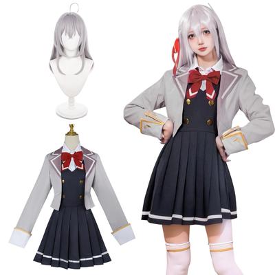 Alisa Mikhailovna Kujou Cosplay med Grannens Ensam som ibland sluddrar i Cosplay Vuxen Kulturell Händelse Scenkläder Alisa Mikhailovna
