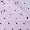 New 40 Sheets Small Peach Heart Paper Floral Lining Paper Bagged For Floral Arrangements Holidays Birthdays 50X35CM