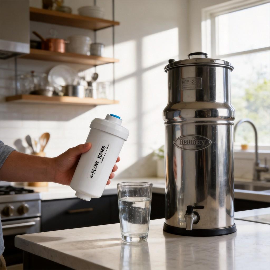 Water Purification Filter For Drinking Water Filtration And Removes Impurities