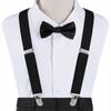 Elastic Kids Suspenders Solid Color Children Belt Classic Accessory Suspenders Bowtie