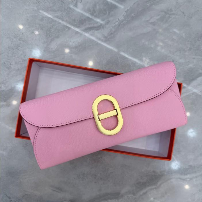 2026 Fashion Palm Print Pig Nose Leather Wallet & Crossbody Bag for Women