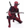 Deadpool Superhero Lycra Bodysuit Halloween Cosplay Costume
