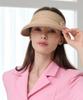 Koipeu Ribbon Raffia Sun Visor Cf081Ht073
