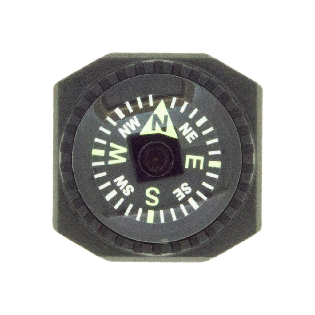 Sun Company Wrist Compass For Watch Bands or Paracord Survival Bracelets Slip-On -