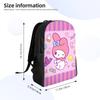 M-Melodies Laptop Backpack Men Women Casual Bookbag for College School Students Rabbit Anime Bag