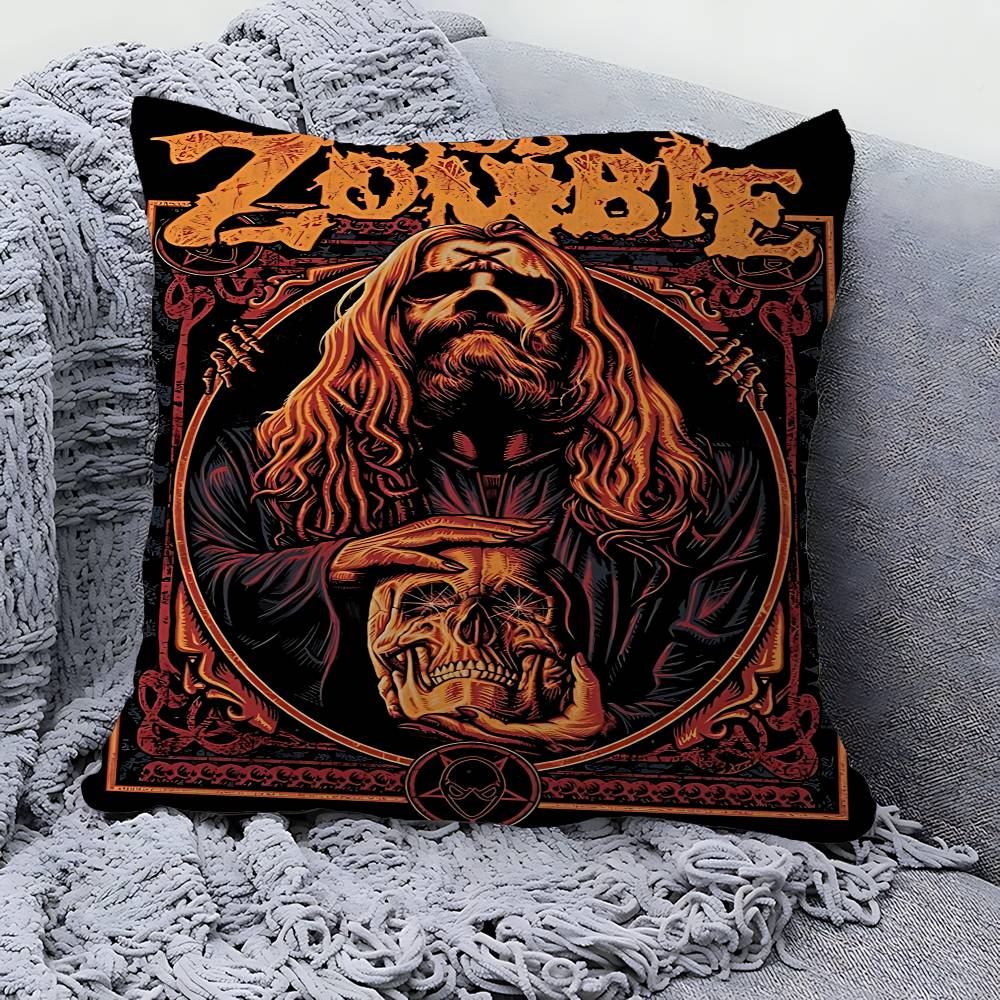 Rob Zombie Personalized Pillow Cover Kids Bedroom Wild Party Decor Pillowcase Kid Birthday Shower Gift