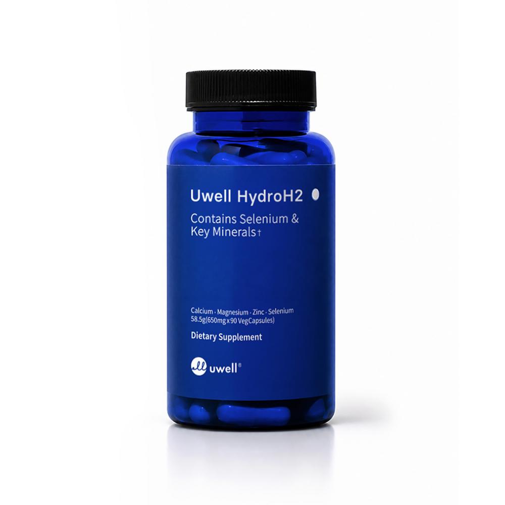uwell HydroH2 uwell Hydro H2 Tiffany Supplement uwell Edible Hydrogen Supplement Good for Hangovers Mineral Supplement 90 | 90 Capsules