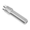 NFHK USB 80Gbps Flat Slim FPC Strap USB Thunderbolt Compatible 5.0 Cable, 240W, 16K@30Hz, 8K@60Hz, 5K, Chain, 4.0, 3/4/5 (White)