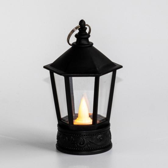 Electronic Candle Light Multi-patterns Battery Powered Safe Waterproof Portable Scene Layout Warm Lighting Halloween Christmas Party Desktop LED Lamp