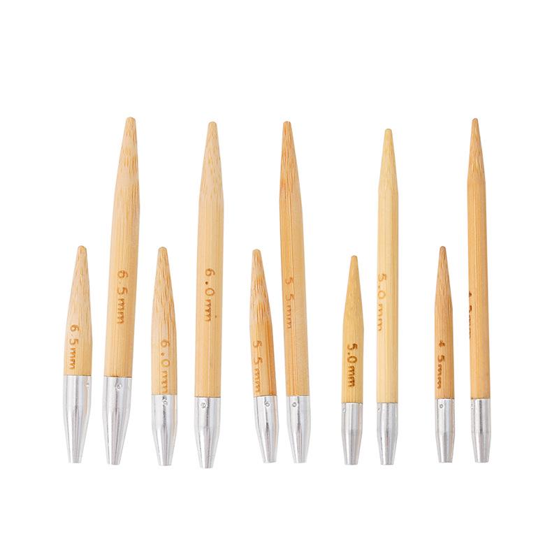 Colorful Extendable Detachable Circular Knitting Needle Set for Sweaters and Scarves