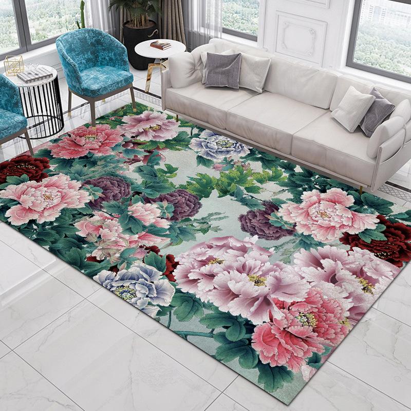Nordic Ethnic Style Carpet Bedroom Sofa Coffee Table Tatami Home Living Room Carpet Floor Mat