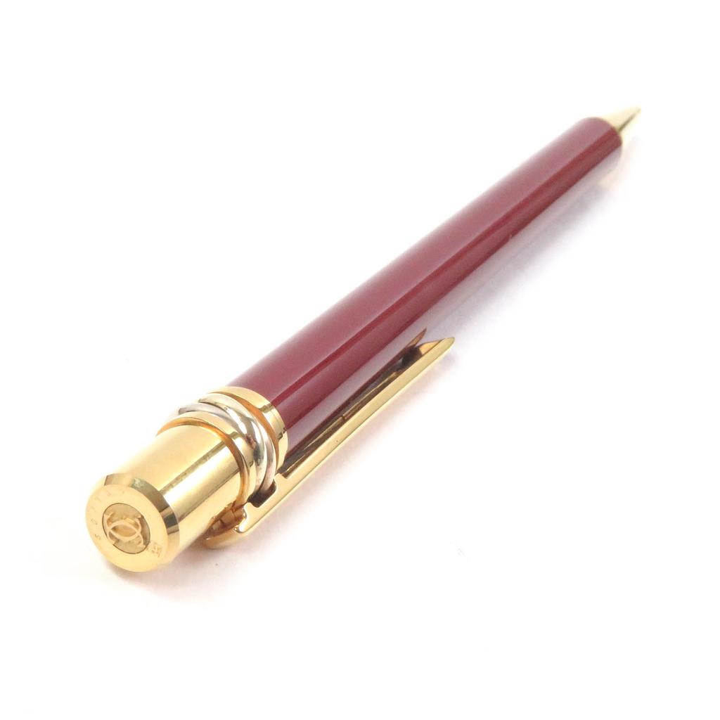 Excellent Cartier Ballpoint pen Trinity de Cartier Double C with logo Used
