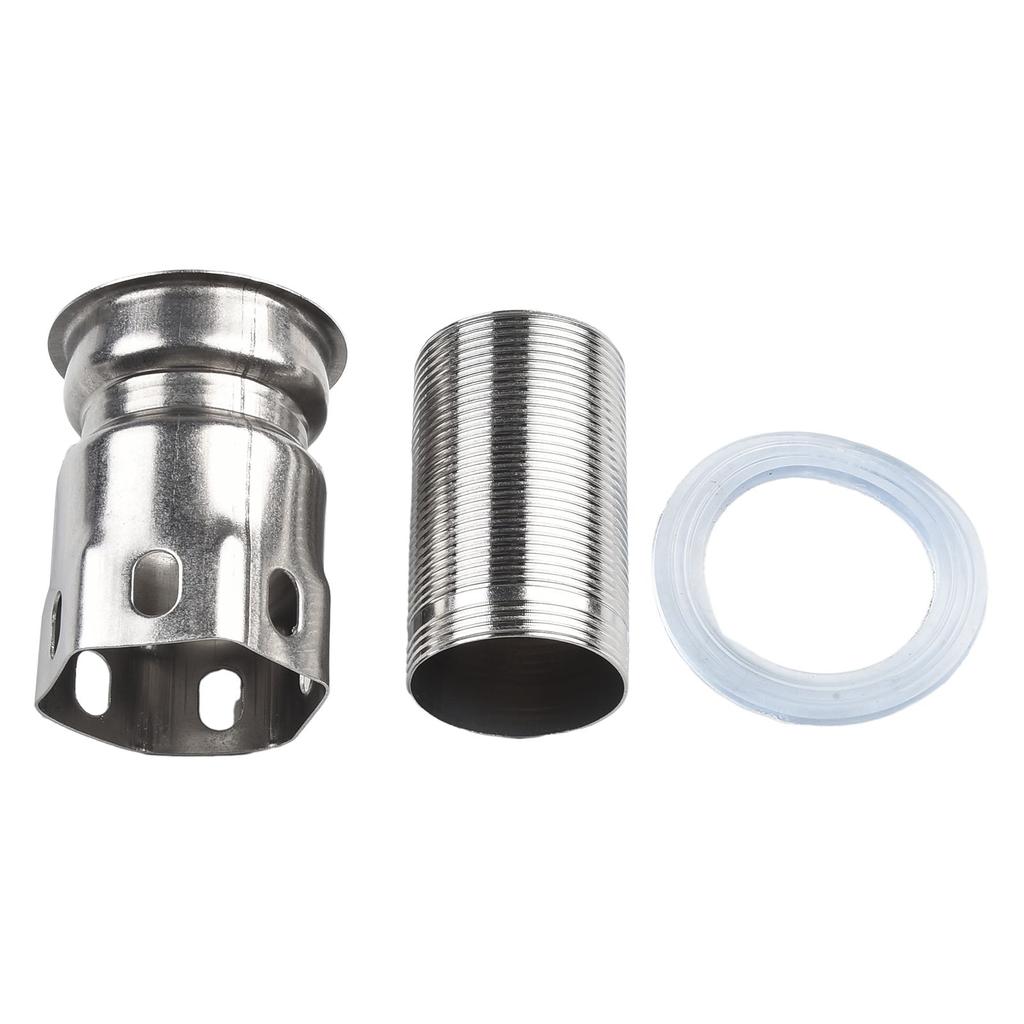 304 Stainless Steel Kitchen Faucet Sink Faucet Tap Cold Hot Mixer Tap Dual Control Adjustable Sink Ceramic Valve 2 Hole Faucet