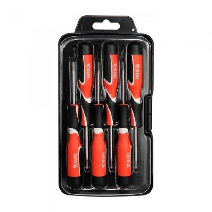 Yato Precision Magnetic Screwdriver (Pack of 6)