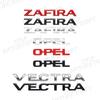 For Opel Vauxhall Zafira Vectra Astra 1.6 Logo 3D Metal Badge Decal Car Body Rear Trunk Emblem Sticker Decoration Accessories