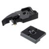 Plaque à dégagement rapide 200PL-14 Adaptateur de montage pour rotule 323 RC2 Adaptateur universel à connexion rapide 1/4" 3/8" pour monopode Manfrotto