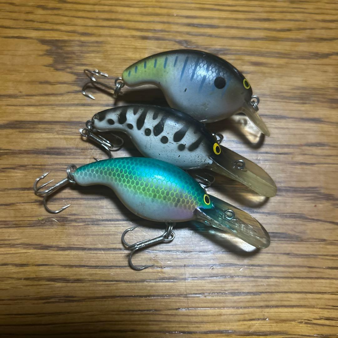 Used Daiwa crankbait 3 piece set lure