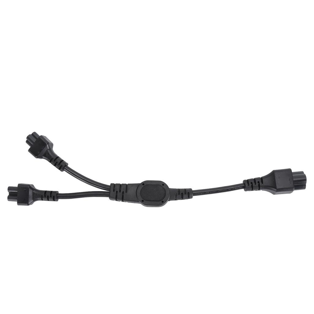 IEC320 C6 Male To Dual C5 Female Power Cord 0.32m 1ft C6 To 2xC5 Y Splitter Power Cable 2.5A 250V