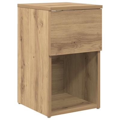 Bedside Cabinet Artisan Oak 29 X 31.5 X 49 Cm Particleboard