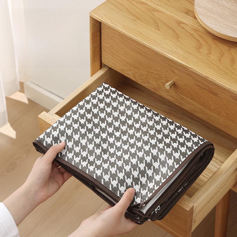 Faltbare Unterbett-Aufbewahrungsbox: Staubdichte Tasche für Kleidung, Steppdecken und Spielzeug