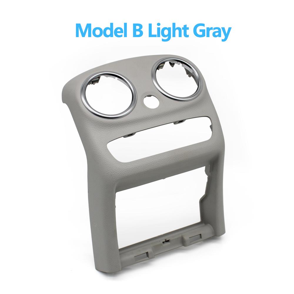 

Задняя центральная консоль автомобиля, задняя вентиляционная решетка, внешняя крышка рамы, накладка для Mercedes BENZ C Class W205, седан-купе 2014 2015 2016 Model B Light Gray