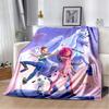 Mia And Me Cartoon Print Flannel Throw Blanket Soft Warm Bed Cover For Kids Bedroom Living Room Sofa Home Decor Gift