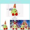 Adorable Grinch Sitting Plush Doll Green Furry Monster Holiday Decoration Toy