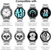 Rustfri stålrem for Samsung Galaxy Watch 7 6 5 4 Klassisk 47 mm 43 mm 42 46 mm 45 mm Ingen hull Metallbånd 40 mm 44 mm lenkearmbånd