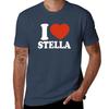 I Love Stella T-Shirt blacks vintage clothes cute clothes cotton graphic tees plain black t shirts men
