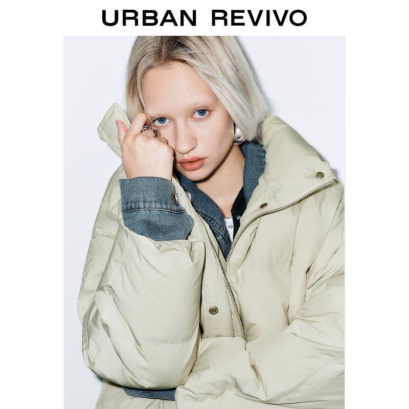 UR Women's Color Block Quilted Down Jacket