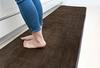 Freely Kitchen Microfiber Mat, Doormat, Washable, Non-Slip, (Solid Brown, 5080cm)
