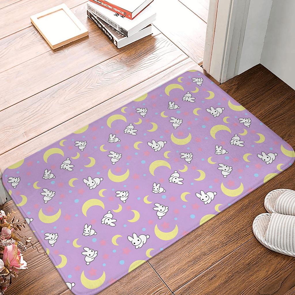 Anime Sailors Moons Doormat Anti-Slip Entrance Bathroom Kitchen Floor Door Mat Garage Rug Carpet Footpad