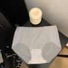 Ladies Summer Ultra Thin Naked Feeling Speed Dry Ice Silk Seamless Triangle Briefs