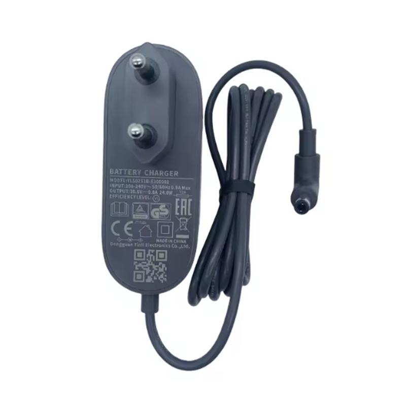

Promotion!Charging Adapter With EU Plug For Dreame V9 V10 V11 V12 V15 T10 T20 T20pro G9pro G10 Vacuum Cleaner Charger Spare Part чёрный