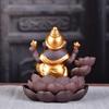 Desktop Waterfall Backflow Incense Cone for Burner Stand Study Room Bedroom Teahouse Yoga Studio Meditaion Room Ornament D57B