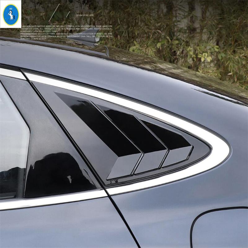 Car Rear Window Shutter / Wing Case Rearview Mirror Cover Trim For Hyundai Sonata DN8     Exterior Accessories