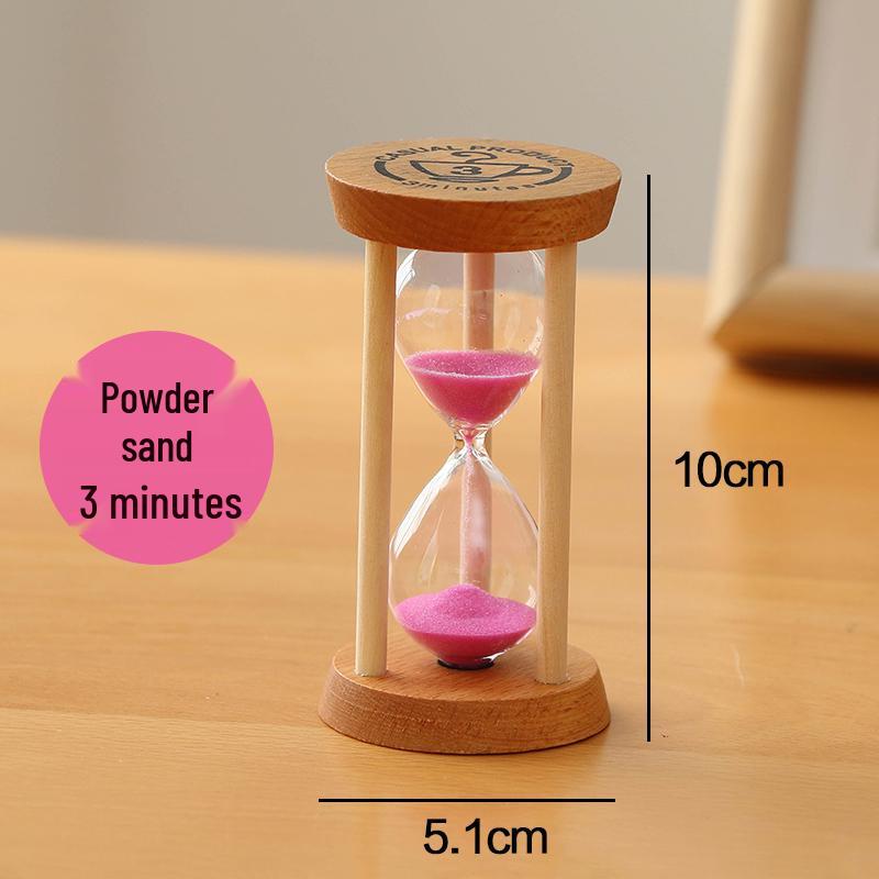 Drop-Proof Hourglass Timer for Children - 5/20/30 Min Options, Learning and Decorative Quicksand Design