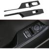 Carbon Fiber Window Switch Lift Button Trim Cover Sticker Panel Door Handle Interior Control Switch Decoration Accessories for Chevrolet Camaro