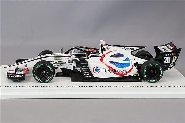 Spark 1/43 Scale Model Itochu Enex Team Impul SF23 TRD 01F 2024 Super Formula #20 Yusuke Kunimoto
