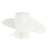 1 Stück 664-45952-00-EL 9 7/8 X 14 Aluminium Boots Außenborder Propeller Weiß Aluminiumlegierung Für Yamaha 20-30HP-M53K