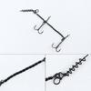 Stainless Steel Soft Lure Security Essential Premium Fishing Platform System Corkscrew Suitable For Popular Spins