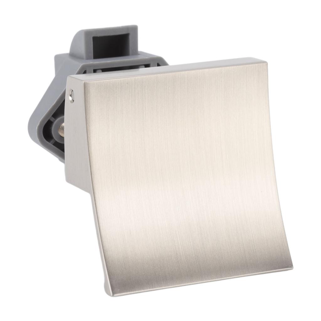 Cabinet Door Lock Buckle Metal Nylon Drawer Lock Handle Mounting Set for RV Yacht 7mm Opening P07