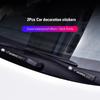 2Pcs Car Stickers Wiper Decoration Sticker For Honda Civic Accord Fit Jazz Pilot CRV Odyssey Passport City Shuttle HRV Vezel Ny1