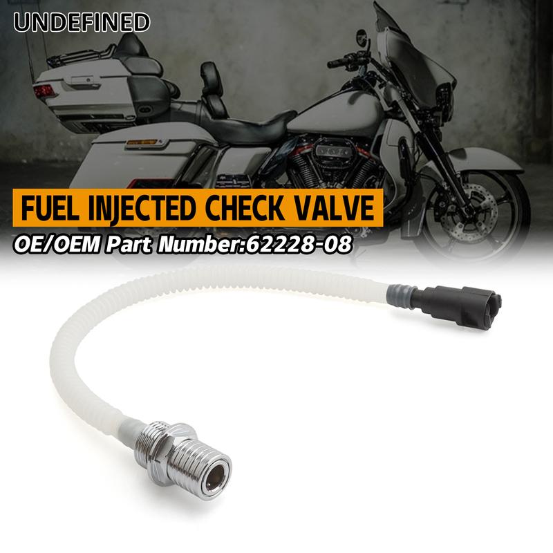 Motorcycle EFI Fuel Check Valve Assembly 62228-08A/B/C for Harley Touring Road King Electra Road Street Glide FLHR FLHT 08-2024