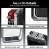 Quick Release Metal Rabbit Cage Cold Shoe Mount Frame for DJI Osmo 360 Action Camera Accessories